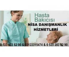 Erzurum Şenkaya Hasta Yaşlı Bakımında Uzman Hasta Bakıcı Temini