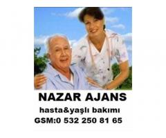Adana'da hasta bakıcı Adana'da yaşlı bakıcısı Adana'da yatılı yardımcı