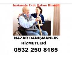 İzmir'de yaşlı bakıcısı