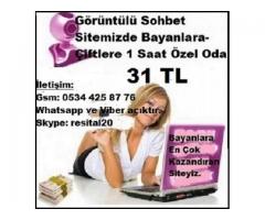 Görüntülü Sohbet Sitemize Bayanlar Alınacaktır