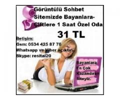 Görüntülü Sohbet Sitemize Bayanlar Alınacaktır