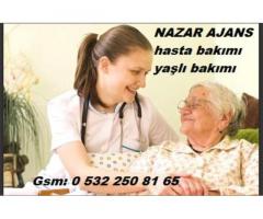 Anamur'da hasta bakıcı Anamur'da yaşlı bakıcısı Anamur'da yatılı bayan bakıcı