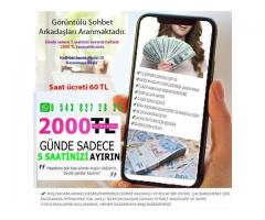 GÖRÜNTÜLÜ SOHBET OPERATÖRÜ SKYPE VE WHATSAPP ÜZERİNDEN YÜKSEK KAZANÇ