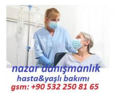 tekirdağ,da hasta bakıcı arıyorum,yatılı bakıcı arıyorum,diyorsanız.0 532 250 81 65