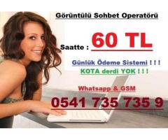 ✅S A A T T E **60 TL**  GÜNLÜK ÖDEME **goruntulumodel.com** Başvuru