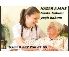İstanbul'da hasta bakıcı yaşlı bakıcısı
