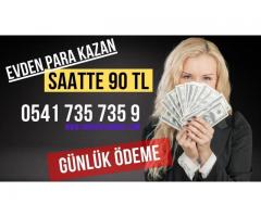 EN YÜKSEK KAZANÇ GARANTİSİ | SAATTE 90 TL | GÜNLÜK ÖDEME