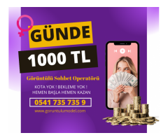 Hemen Model OL! Hemen Kazan! Ödemeni Hemen AL! Görüntülü Model Başvuru Hattı: 0541 735 735 9