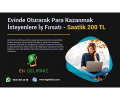 Evinde Oturarak Para Kazanmak İsteyenlere İş Fırsatı