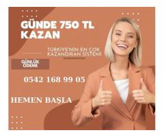 HAFTADA 4500TL KAZANÇ-GÜNLÜK ÖDEME-BAYAN GÖRÜNTÜLÜ SOHBET OPERATÖRÜ