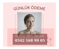 BAYAN GÖRÜNTÜLÜ SOHBET OPERATÖRÜ-GÜNLÜK ÖDEME 0542 168 99 05