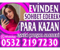 HAFTALIK ÖDEME SİSTEMİ İLE TELEFON SOHBET OPERATORU ARAMAKTAYİZ