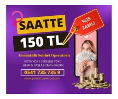 Patron Çıldırdı! %25 Zam ile Saatte 150 TL | Görüntülü sohbet operatörü