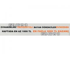 Sohbet Operatörleri Aranıyor (Bayan) Sohbet operatörü - saatte 90 tl!