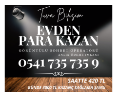 ANLIK ÖDEME ile İŞİNİ ŞANSA BIRAKMA || SAATTE 420 TL || Model Başvuru : 0541 735 735 9