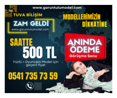 SAATTE 500 TL | EN YÜKSEK KAZANÇ GARANTİSİ | ANLIK ÖDEME | Görüntülü Sohbet Operatörü İş ilanı