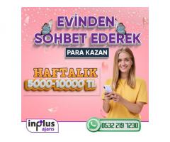 BAYANLAR GORUNTUSUZ SAATTE 120 TL GORUNTULU 300 TL KAZANİN