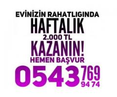 EK GELİR EK İŞ İMKANI BAŞVURU