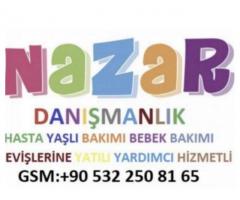 Kırklareli’de Yatılı bakıcı arıyorum hasta bakıcı arıyorum yaşlı bakıcısı arıyorum diyorsanız☎️ 0 53