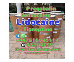 Lidocaine Tianeptine pregabalin raw Powder 137-58-6  raw Powder