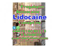 Lidocaine Tianeptine pregabalin raw Powder 137-58-6  raw Powder