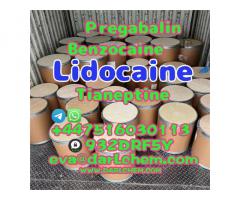 Lidocaine Tianeptine pregabalin raw Powder 137-58-6  raw Powder