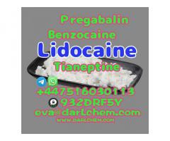 Lidocaine Tianeptine pregabalin raw Powder 137-58-6 High Quality