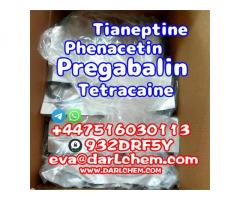 pregabalin Phenacetin Tetracaine raw Powder 148553-50-8 Best Price