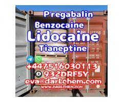 Lidocaine Tianeptine pregabalin raw Powder 137-58-6 Wholesale Price