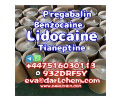 Lidocaine Tianeptine pregabalin raw Powder 137-58-6 Wholesale Price