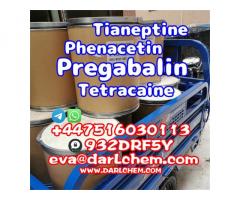 pregabalin Phenacetin Tetracaine raw Powder 148553-50-8 Factory Price