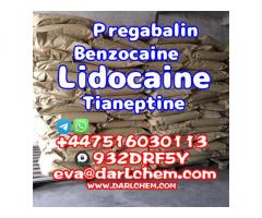 Lidocaine Tianeptine pregabalin raw Powder 137-58-6 Factory