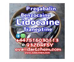 Lidocaine Tianeptine pregabalin raw Powder 137-58-6 Factory