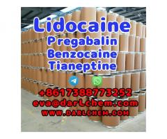 Lidocaine Tianeptine pregabalin raw Powder 137-58-6 Best Price