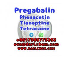 pregabalin Phenacetin Tetracaine raw Powder 148553-50-8 Hot Sale