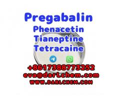 pregabalin Phenacetin Tetracaine raw Powder 148553-50-8 Hot Sale