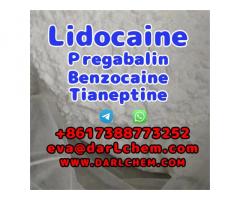 Lidocaine Tianeptine pregabalin raw Powder 137-58-6 China Factory