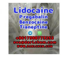 Lidocaine Tianeptine pregabalin raw Powder 137-58-6 China Factory