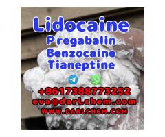 Lidocaine Tianeptine pregabalin raw Powder 137-58-6 China Factory