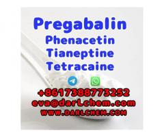 pregabalin Phenacetin Tetracaine raw Powder 148553-50-8 Low price