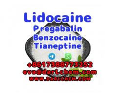 Lidocaine Tianeptine pregabalin raw Powder 137-58-6 darl Supply