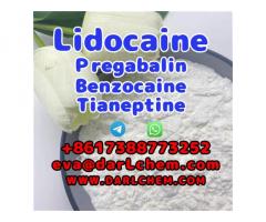 Lidocaine Tianeptine pregabalin raw Powder 137-58-6 darl Supply