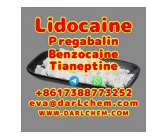 Lidocaine Tianeptine pregabalin raw Powder 137-58-6  raw Powder