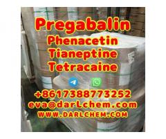 pregabalin Phenacetin Tetracaine raw Powder 148553-50-8 Good Price