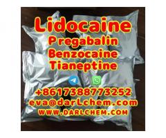 Lidocaine Tianeptine pregabalin raw Powder 137-58-6 Good Price