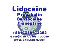 Lidocaine Tianeptine pregabalin raw Powder 137-58-6  raw Powder