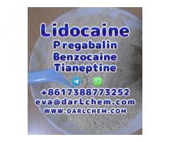 Lidocaine Tianeptine pregabalin raw Powder 137-58-6  raw Powder