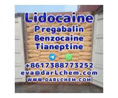 Lidocaine Tianeptine pregabalin raw Powder 137-58-6 Factory Direct
