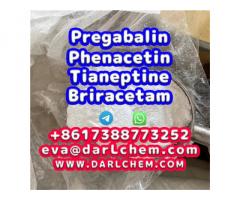pregabalin Briracetam Tianeptine raw Powder 148553-50-8 raw Powder