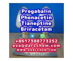 pregabalin Briracetam Tianeptine raw Powder 148553-50-8 raw Powder